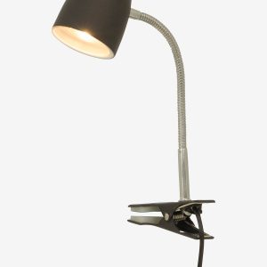 Aneta Lighting - Klemmelampe Sand/krom - Sort - Skrivebordslamper - - Homeroom