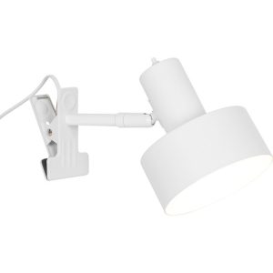 Nordlux Matis klemmelampe, hvid