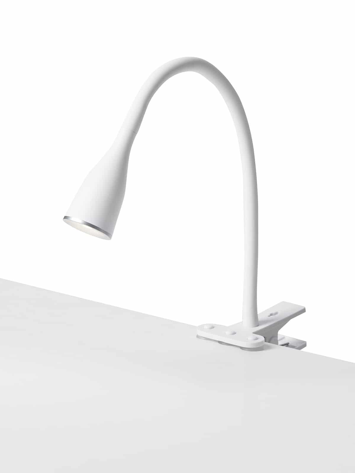 Nielsen Light Eye Klemmelampe Hvid